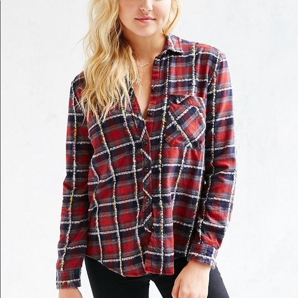 BDG Tops - ♥️BDG Boyfriend Flannel   Shirt